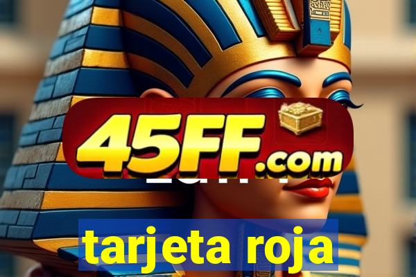 tarjeta roja
